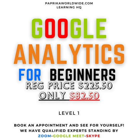 GOOGLE ANALYTICS for DUMMIES